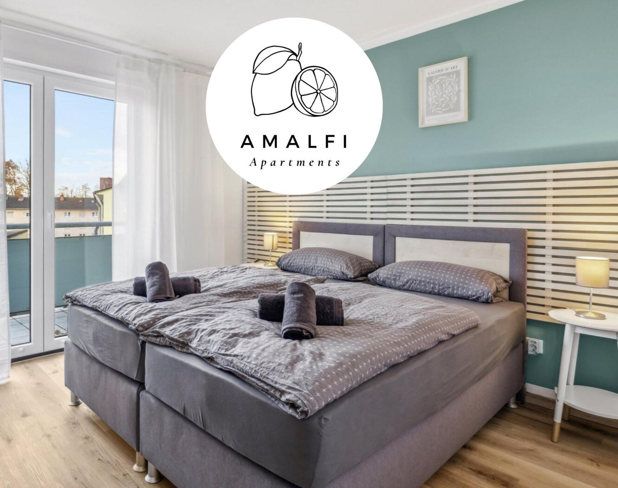 Amalfi A02 - 2 Zi Fuer 4P - Balkon, Smart Tv, Boxspringbett Daire Kaiserslautern Dış mekan fotoğraf
